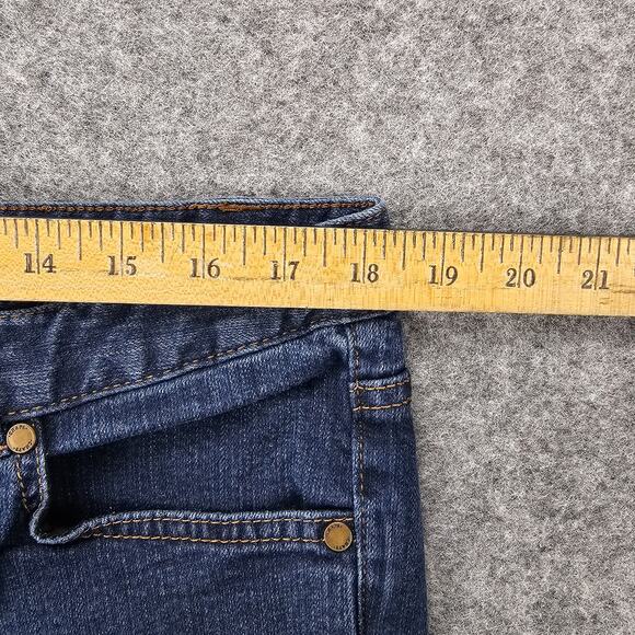 Chaps Denim Madden Straight 16W Womens Jeans Plus Size Stretch 31.5 inch Inseam - Picture 6 of 15